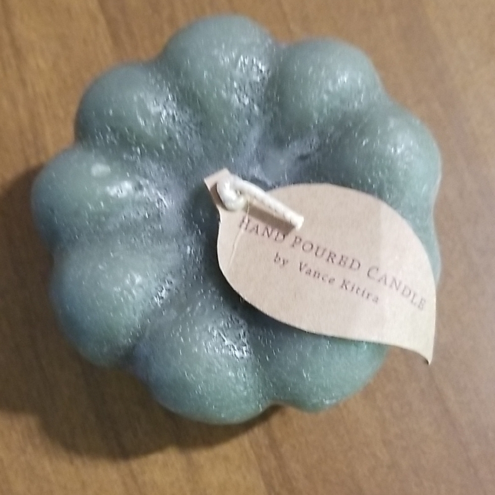 Green Hand-Poured Candle